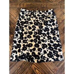 Loft Floral Skirt Women 14 Business Casual Wedding Shower Y2K Fairy Whimsigoth